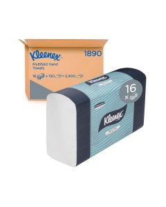 Kleenex Slimline Handtowel (White) x 16 packs