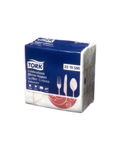 Tork Quilted Emboss Celebrations Dinner Napkin 2ply 75s x 12