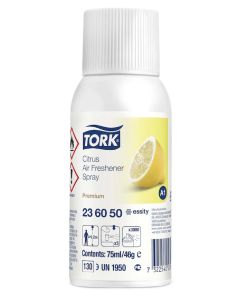 Tork Citrus Air Freshener Spray A1 75ml x 12