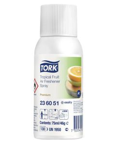 Tork Tropical Fruit Air Freshener Spray A1 75ml x 12