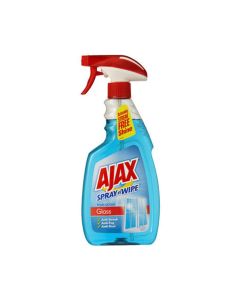 Ajax Spray N Wipe Glass Cleaner Trigger 500ml x 8 - CTN