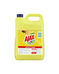 Ajax Floor Cleaner Lemon 5 Litre - CTN 2