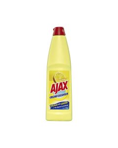 Ajax Cream Lemon 375ml - CTN 10