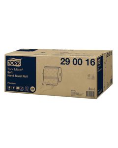 Tork Matic Extra Soft Hand Towel Roll 2ply Premium H1 408s x 6