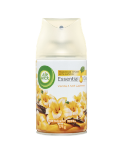 Air Wick Essential Oil Freshmatic Refill Vanilla & Soft Cashmere 174g x 6
