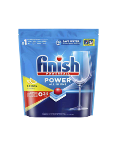 Finish Power All In One Lemon Sparkle Tab 24s x 6