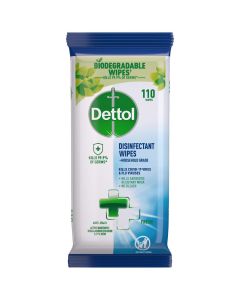 Dettol Disinfectant Wipes Fresh 110s x 8