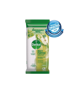 Dettol Multipurpose Wipes Crisp Apple 110s x 8