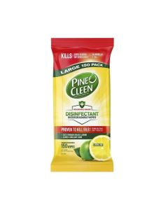 Pine O Cleen Disinfectant Wipes Lemon 150s x 3