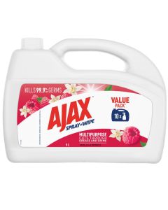 Ajax SPRAY n WIPE Multi-Purpose Cleaner Vanilla & Berries - 5L x 2 /CTN