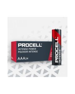 Procell Intense Batteries AAA 1.5V Singles 24pk Blk/Red Inner Box