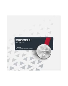 Procell Intense Batteries Lithium Coin 2016 3V 20pk (4 cards of 5) Blk/Red Inner Box