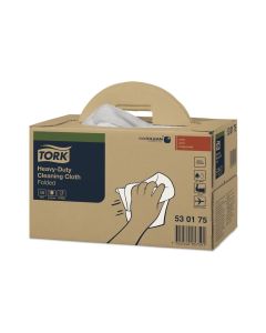 Tork Heavy Duty Cleaning Cloth Folded Handy Box 120s