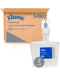 Kleenex Luxury Foam Hand Cleanser 1.2L x 2
