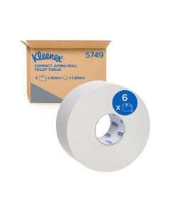 Kleenex Jumbo Roll 2Ply 300M X 6 Rolls