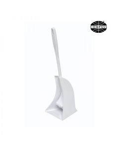 Compass Toilet Brush White Plastic