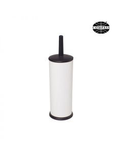 Compass Toilet Brush White Powder Coated
