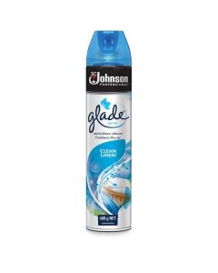 GLADE Aerosol Clean Linen 400g x 12