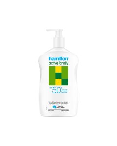 Hamilton Active Family Lotion SPF50+ 500ml x 6