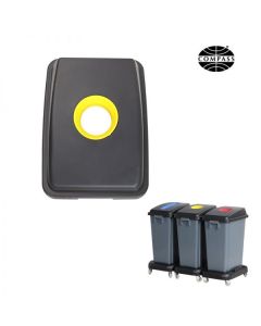 Yellow Lid For 7606010 Bin