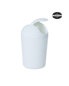 8L Bullet Bin White