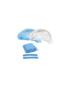 Medicom PP Clip 21" Cap, Pack of 100 x 10 - Blue