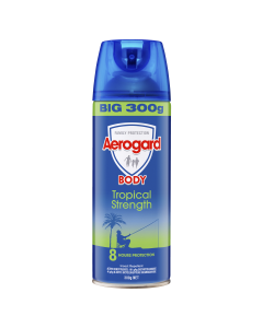 Aerogard Tropical Strength Insect Repellent Spray 300g x 9