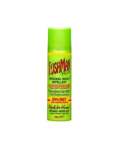Bushman Insect Repellent 'Plus' Aerosol 20% Deet with Sunscreen 50g x 6