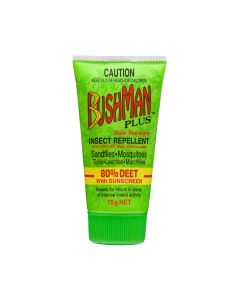 Bushman Insect Repellent 'Plus' DryGel 80% Deet with Sunscreen 75g x 12