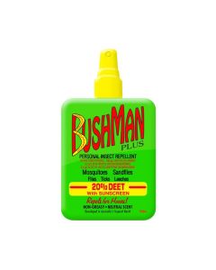 Bushman Insect Repellent 'Plus' Pump Spray 20% Deet with Sunscreen 100g x 12
