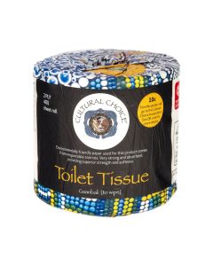 Cultural Choice Luxury Toilet Roll 2 Ply 400 sheet x 48 roll