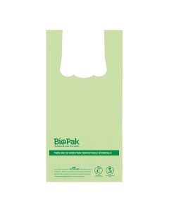 BioPak 8L Compostable Bin Liner With Handle, Pack of 100 x 20