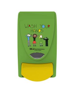 DEB Proline Curve Manual 1L Dispenser - WASH YOUR HANDS