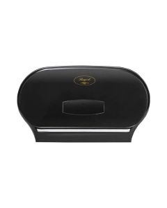 Regal Double Jumbo Dispenser Black Plastic