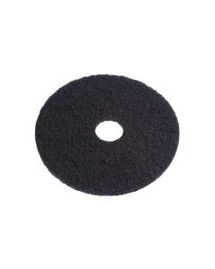 Oates Heavy Duty Strip Floor Pad 40cm - Black