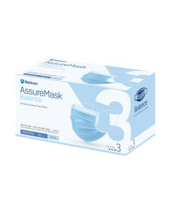 Medicom Assure Level 3 Facemasks Blue Pkt/50