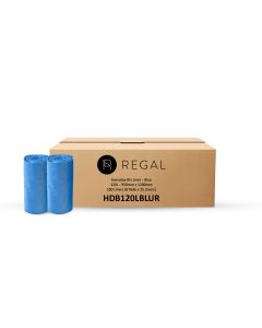 Regal Everyday 120L Bin Liner, Roll of 25 x 8 - Blue