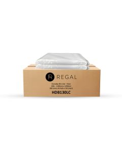 Regal Everyday 130L Bin Liner, Pack of 50 x 4 - Clear