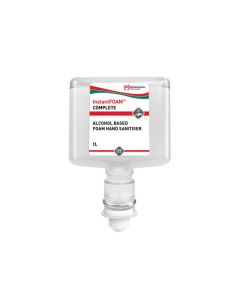 DEB InstantFOAM Complete Touch Free Alcohol-Based Foam Hand Sanitiser 1L x 3