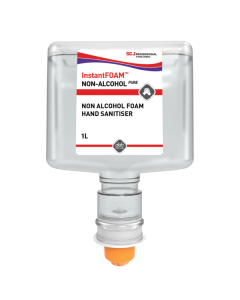 DEB InstantFOAM Non-Alcohol PURE Foam Hand Sanitiser Touch-Free 1L x 3