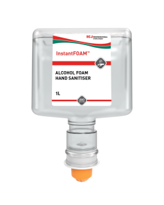 DEB InstantFOAM Alcohol-Based Foam Hand Sanitiser Touch-Free 1L x 3