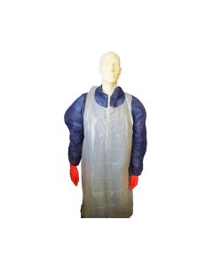 LDPE Apron 850MM X 1450MM, Individually Wrapped PK 100