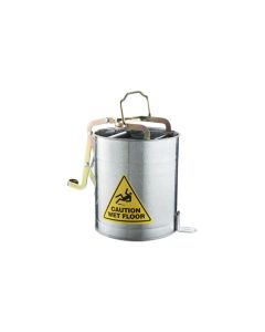 Oates Metal Wringer Bucket with Castors - 15L