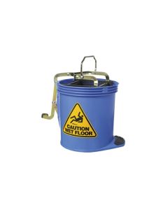 Oates Contractor Wringer Bucket 15L - Blue