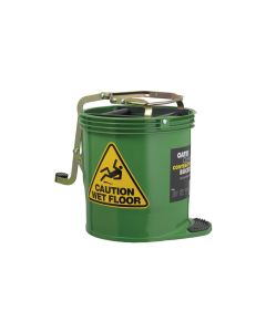 Oates Contractor Wringer Bucket 15L - Green