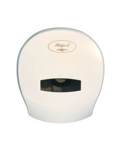 Regal Jumbo Toilet Roll Dispenser Single White