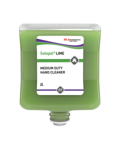 DEB Solopol Solvent-free Lime Medium-Heavy Duty Hand Cleaner 2L x 4