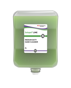 DEB Solopol Solvent-free Lime Medium-Heavy Duty Hand Cleaner 4L x 4