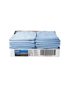 Oates Contractor Microfibre All Purpose Cloths, Pack of 20 - Blue