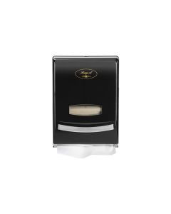 Regal Slim Hand Towel Dispenser Black Plastic